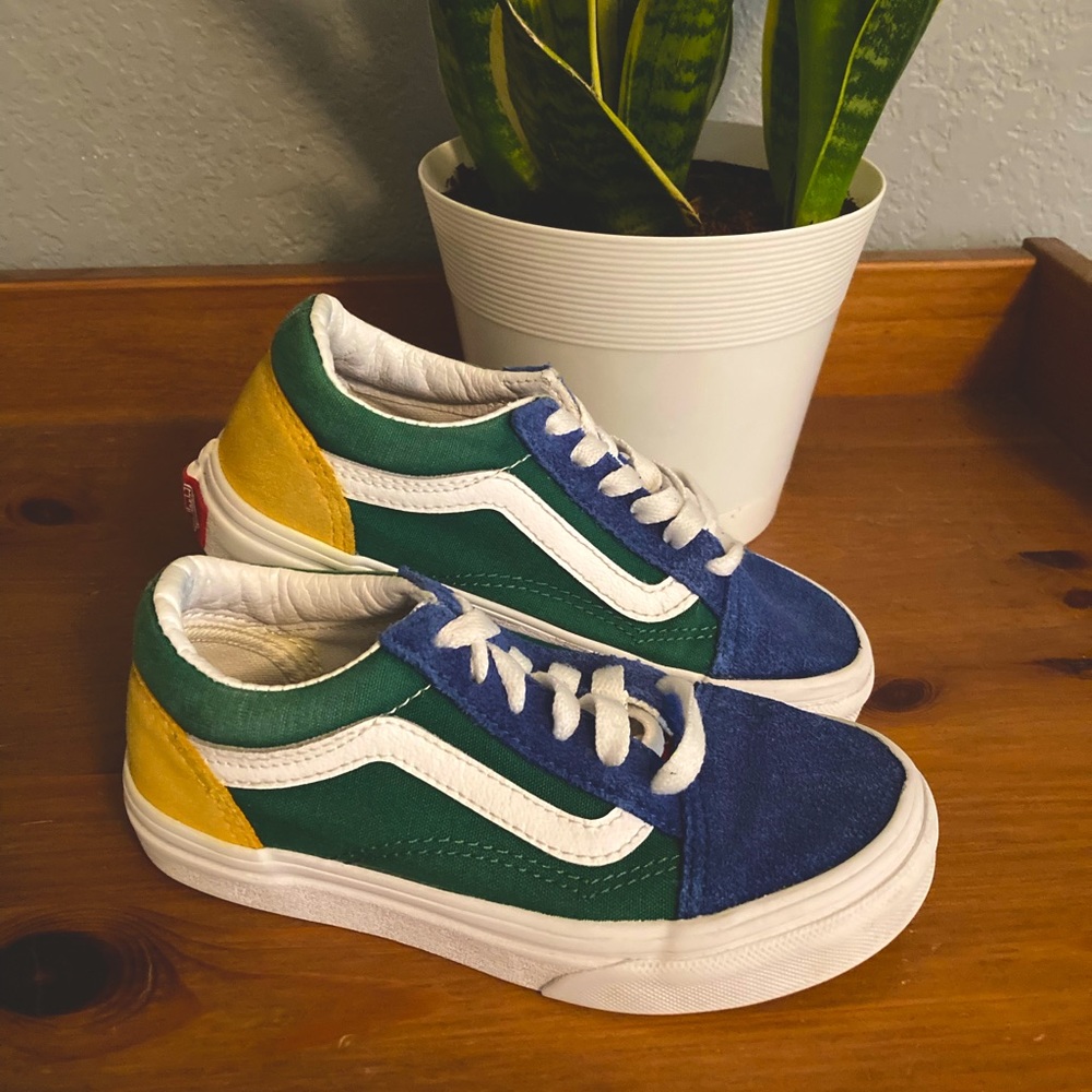Vans Old Skool color block skate shoe
